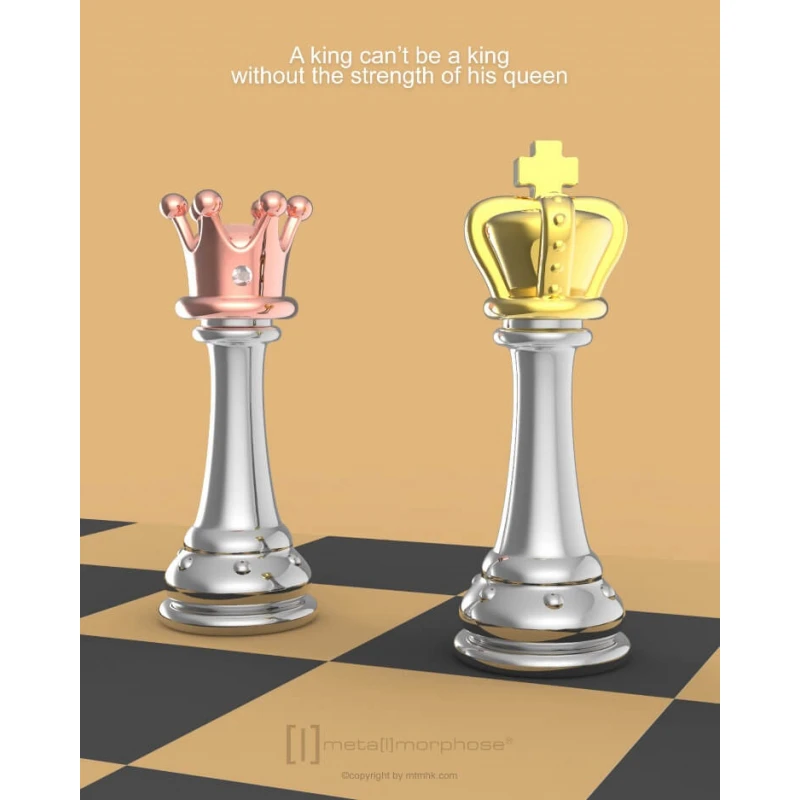 Metalmorphose Queen Schlüsselanhänger