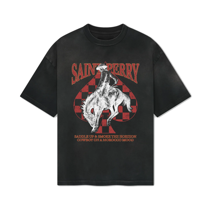 Horizon Rider Leather Card Case Tee
