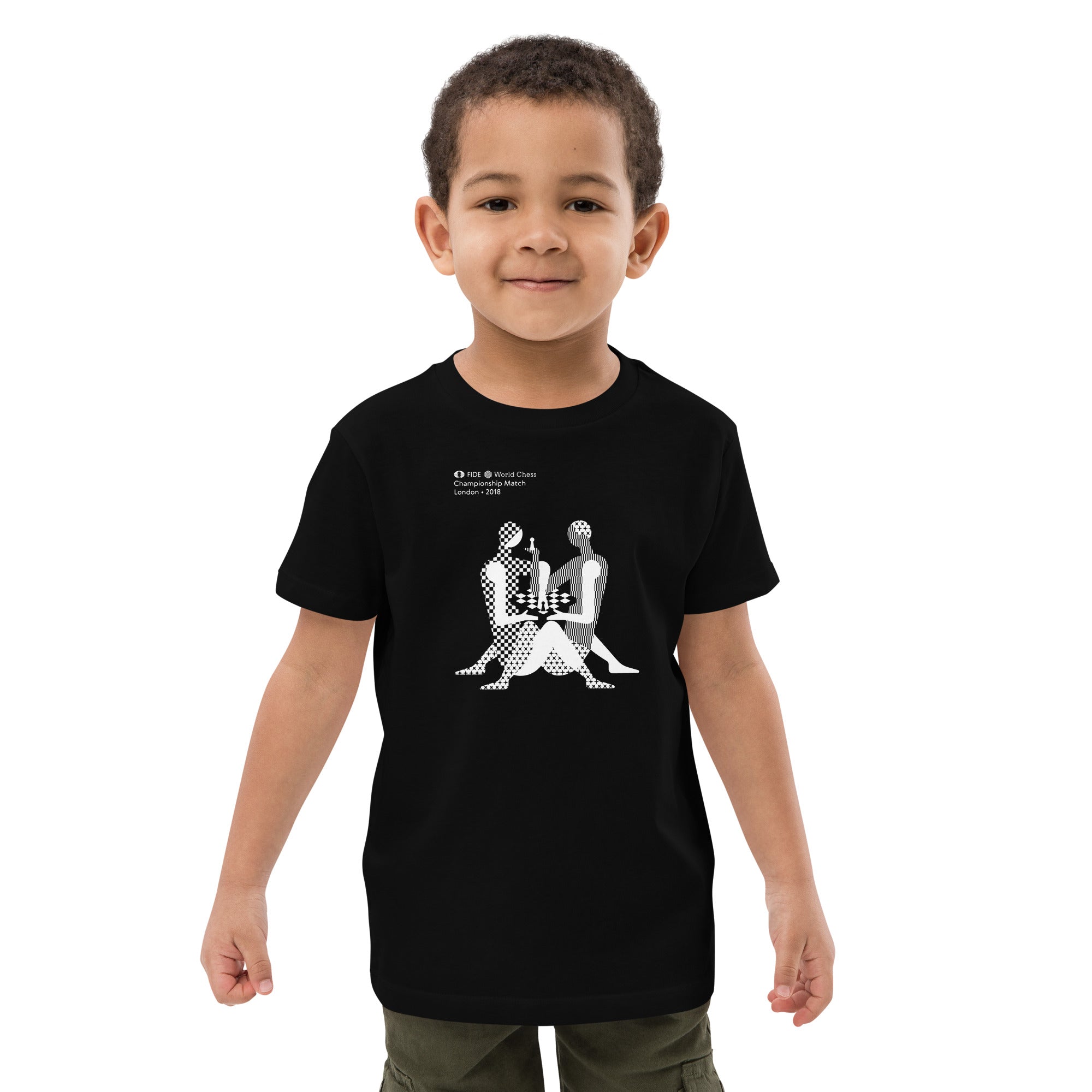 2018 World Chess Championship T-Shirt Kids Edition