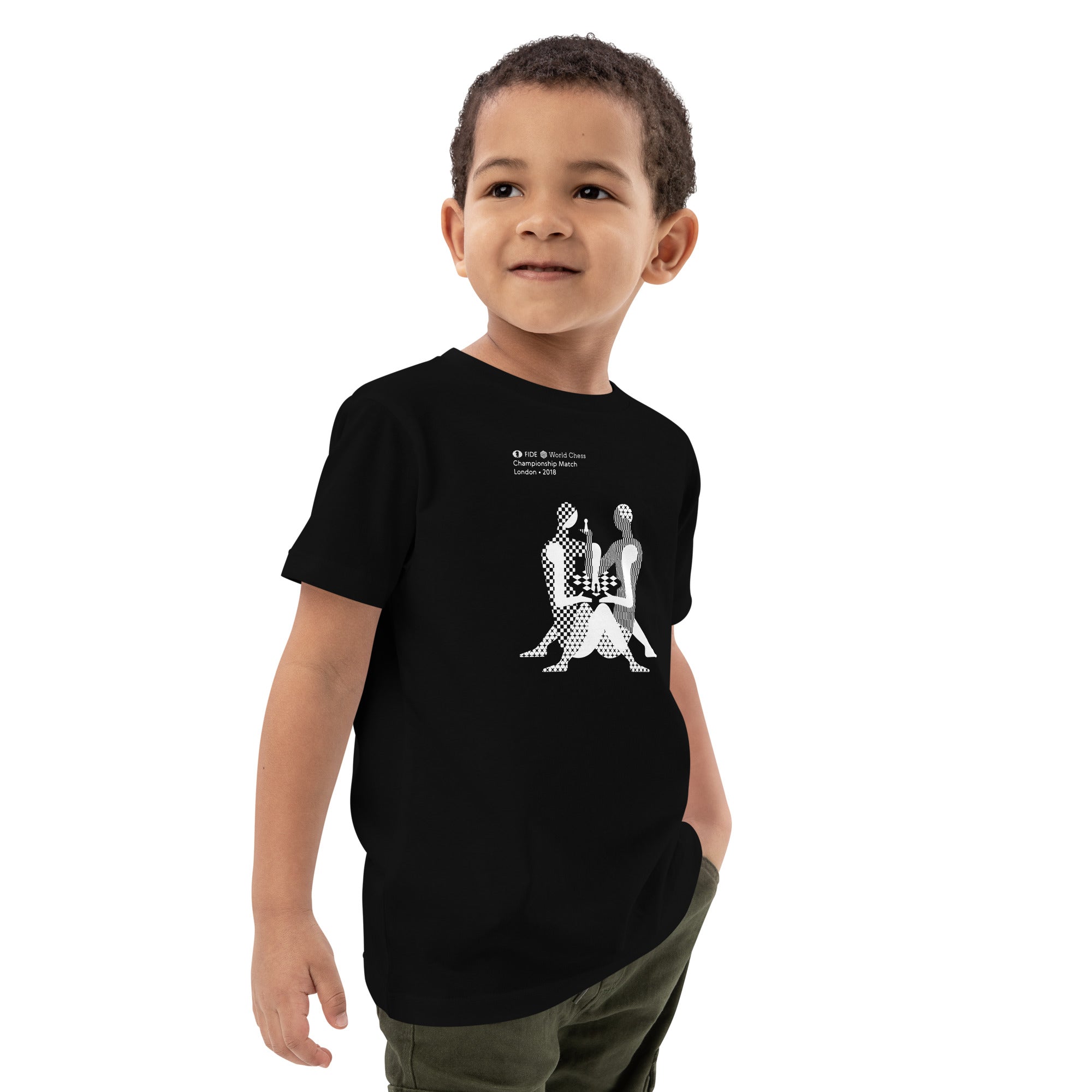 2018 World Chess Championship T-Shirt Kids Edition