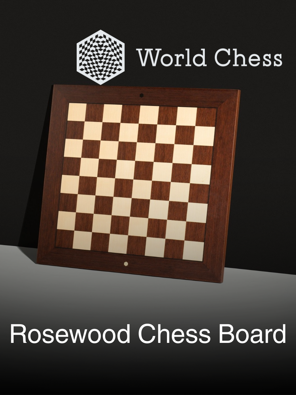 World Chess Rosewood Chess Board