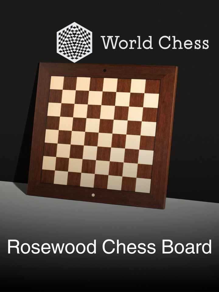 World Chess Rosewood Chess Board