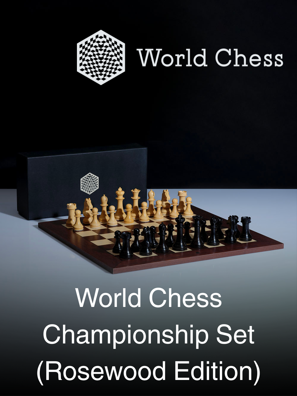 World Chess Championship Set (Rosewood Edition)
