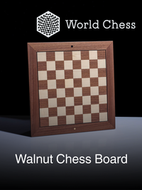 Walnut Chess Board
