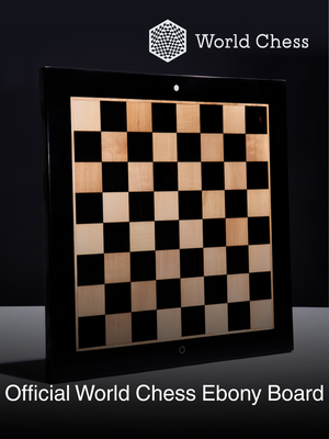 Official World Chess Ebony Board
