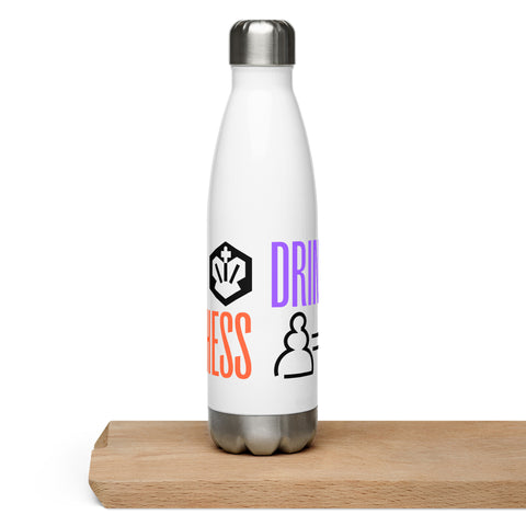 Stainless steel water bottle