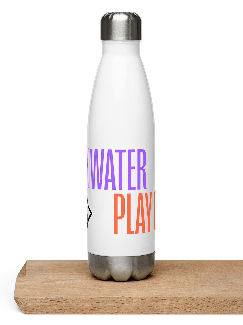 Stainless steel water bottle