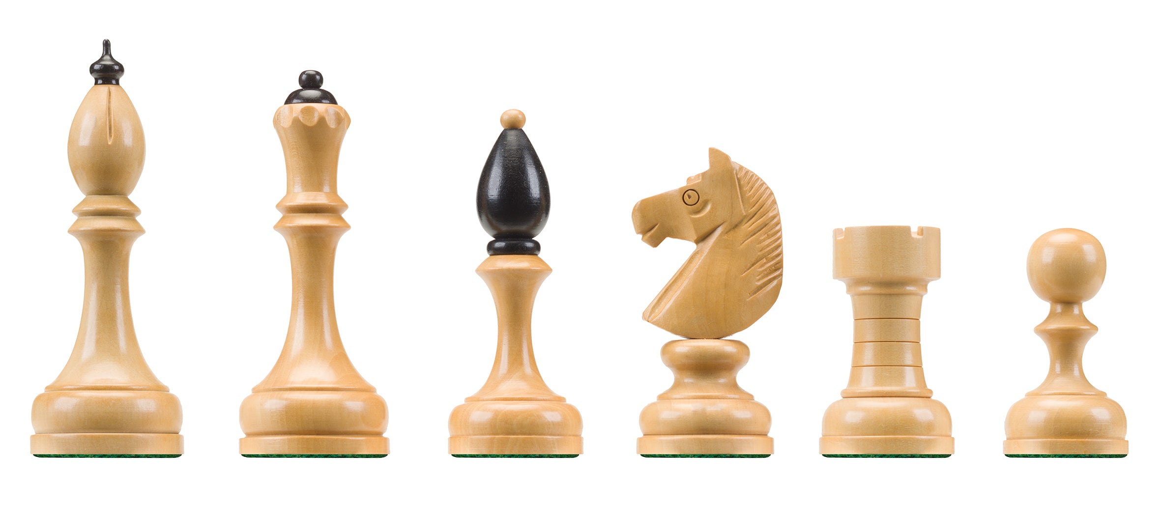 DGT Czech Club Wooden Chess Pieces - E-board Pieces | World Chess Shop