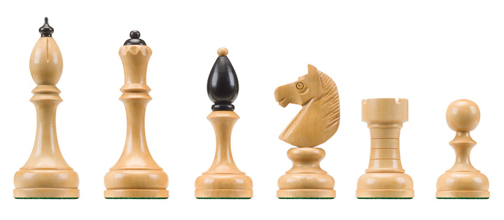 DGT Czech Club Wooden Chess Pieces