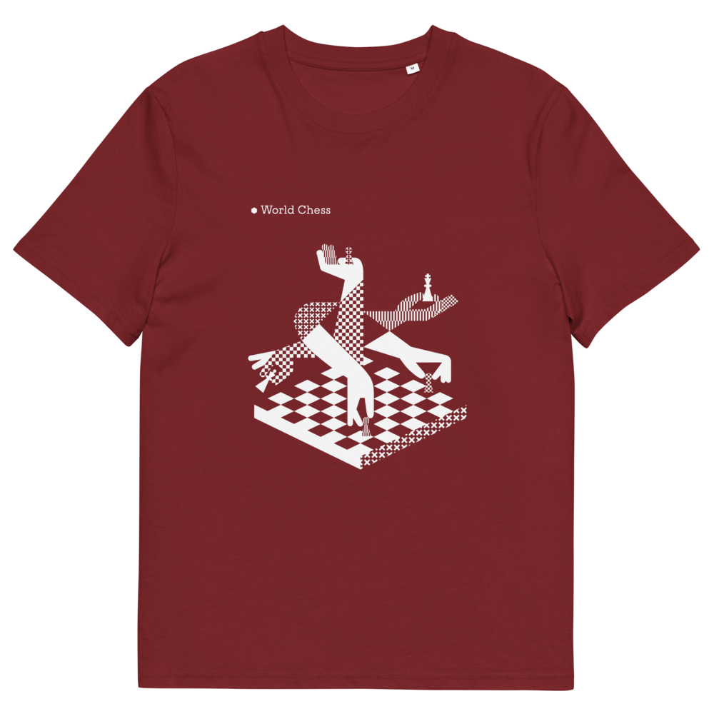 World Chess Hands 2018 Unisex Organic T-shirt