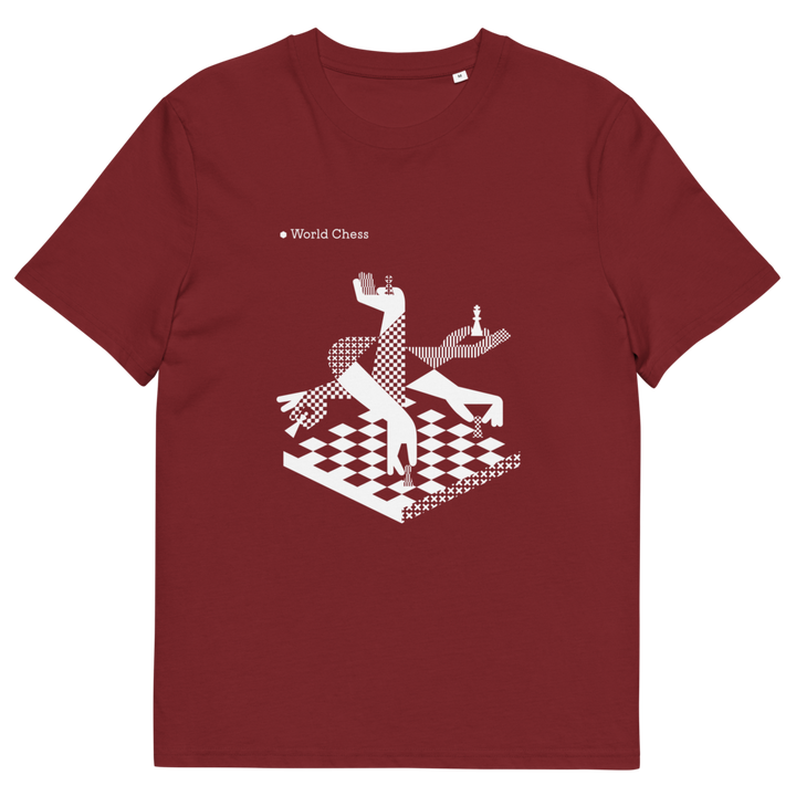 World Chess Hands 2018 Unisex Organic T-shirt