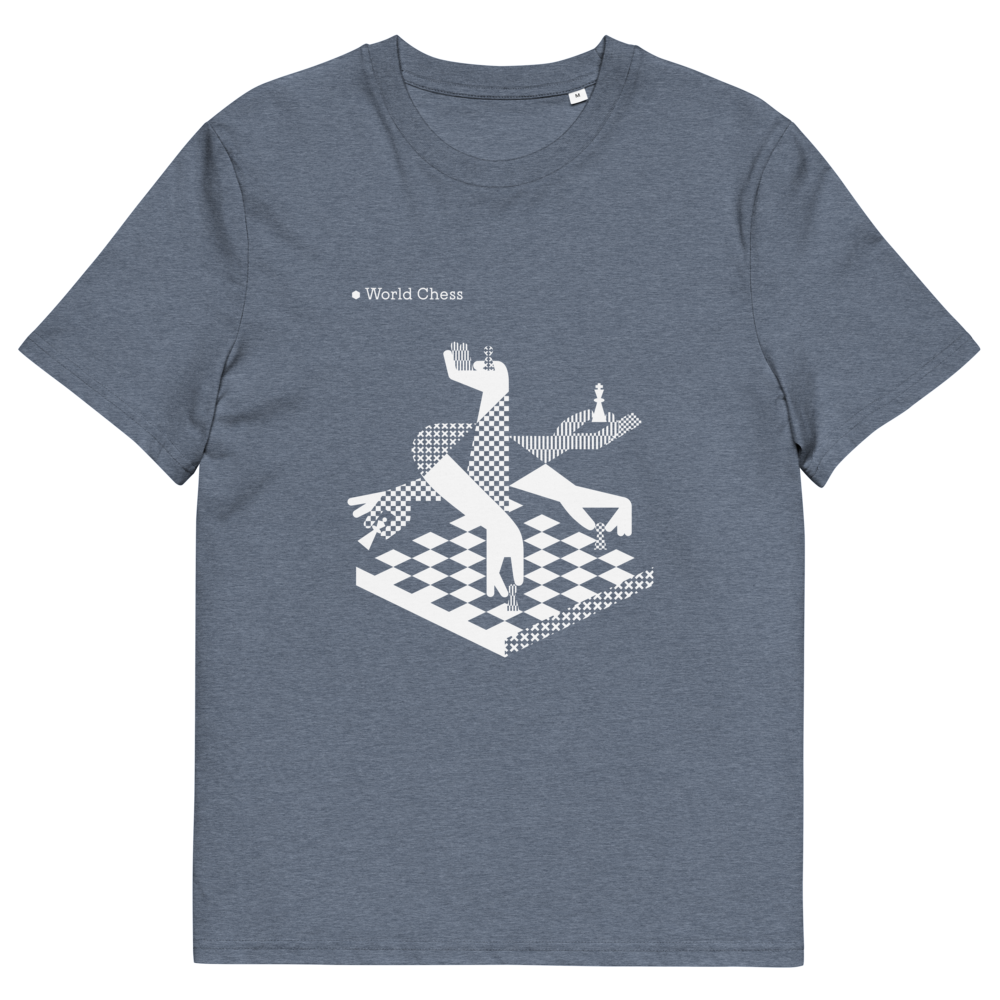 World Chess Hands 2018 Unisex Organic T-shirt
