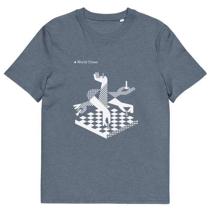 World Chess Hands 2018 Unisex Organic T-shirt