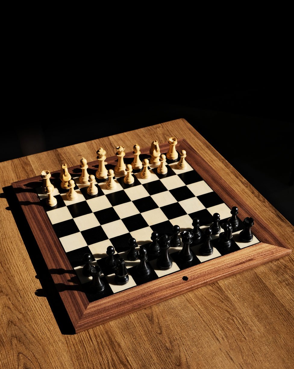 World Chess Set (édition maison en noir et blanc)