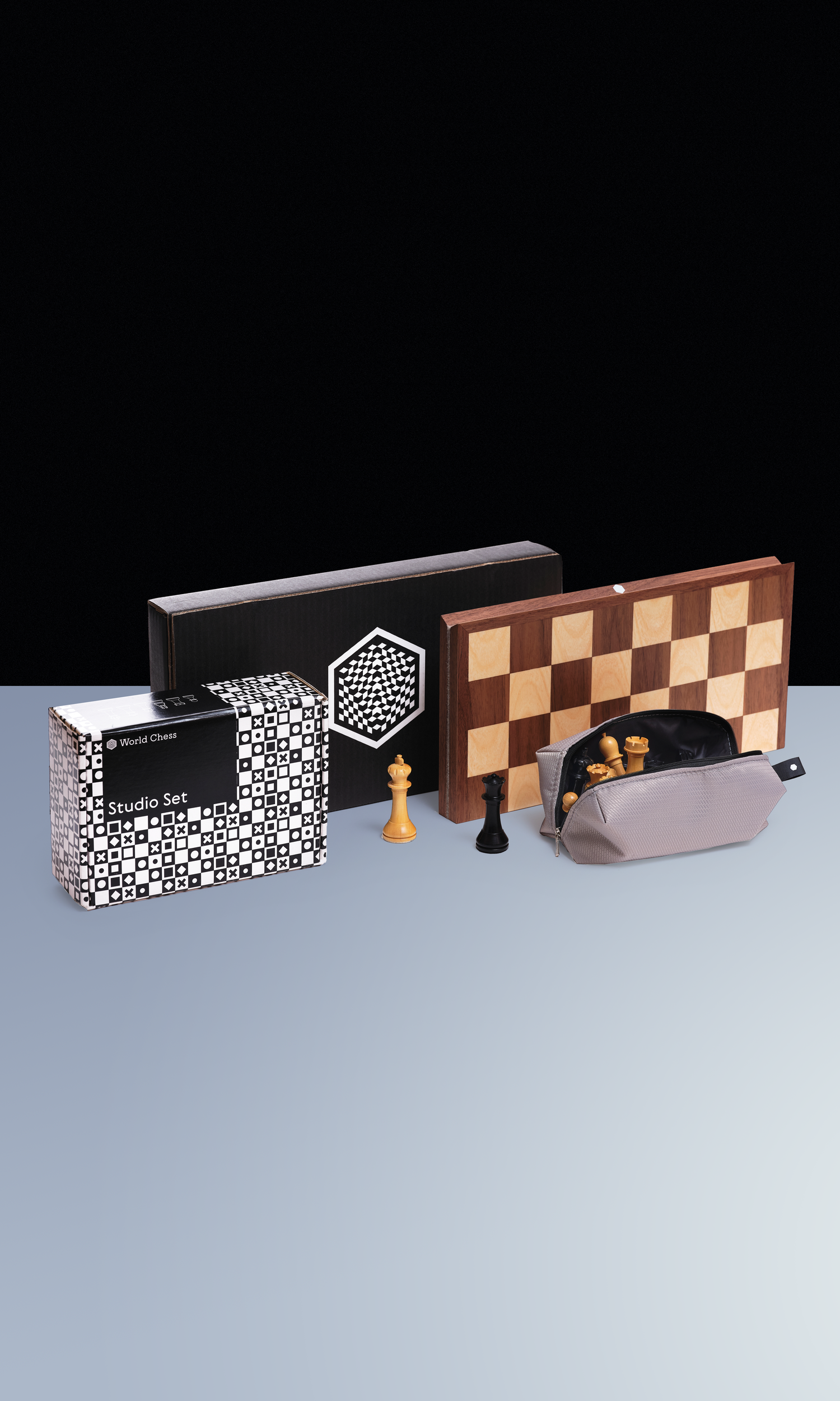 Offizielles World Chess Studio-Set