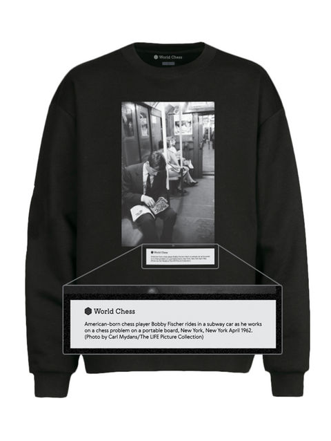 World Chess Bobby Fischer Sweatshirt