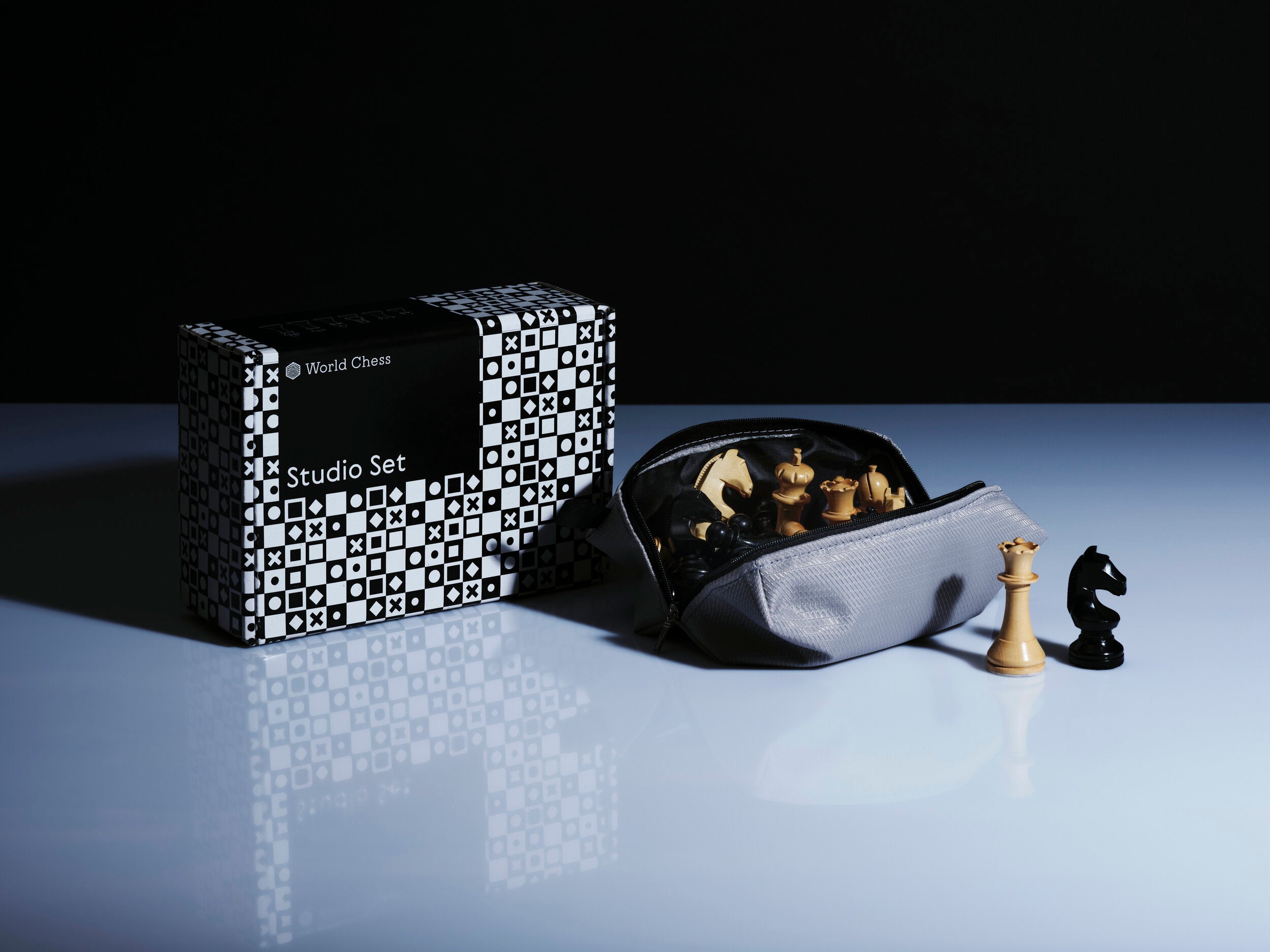 Offizielles World Chess Studio-Set