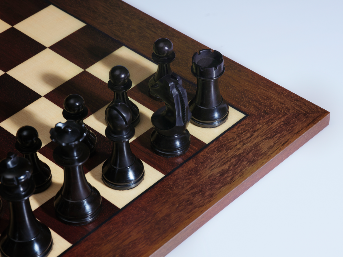 Ensemble de championnat du monde d'échecs (édition palissandre)