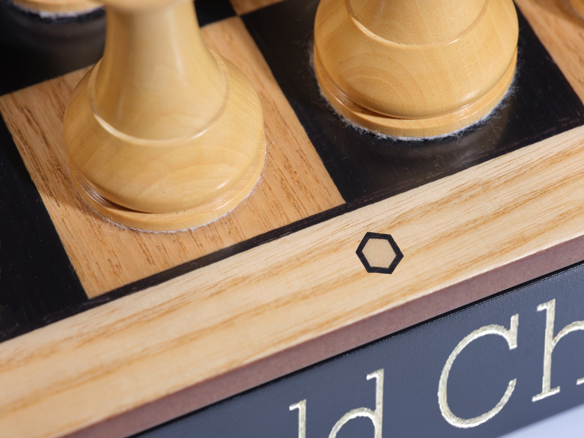 World Chess Cabinet Set with Drawer