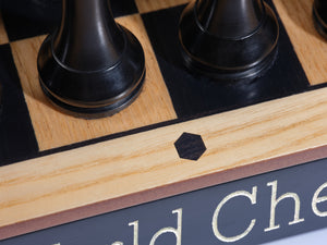 World Chess Cabinet Set with Drawer