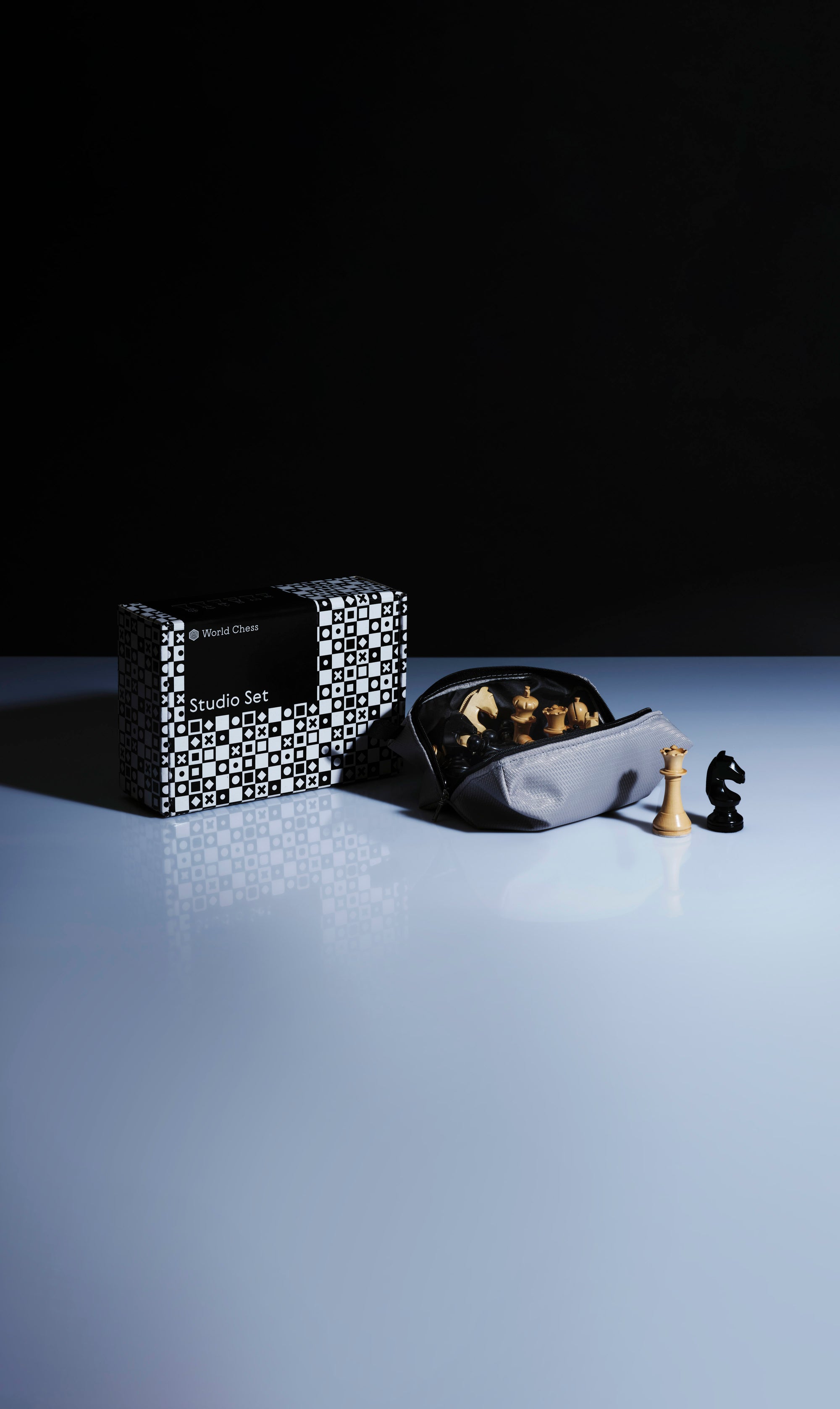 Juego de ajedrez Home Edition con tablero Bauhaus