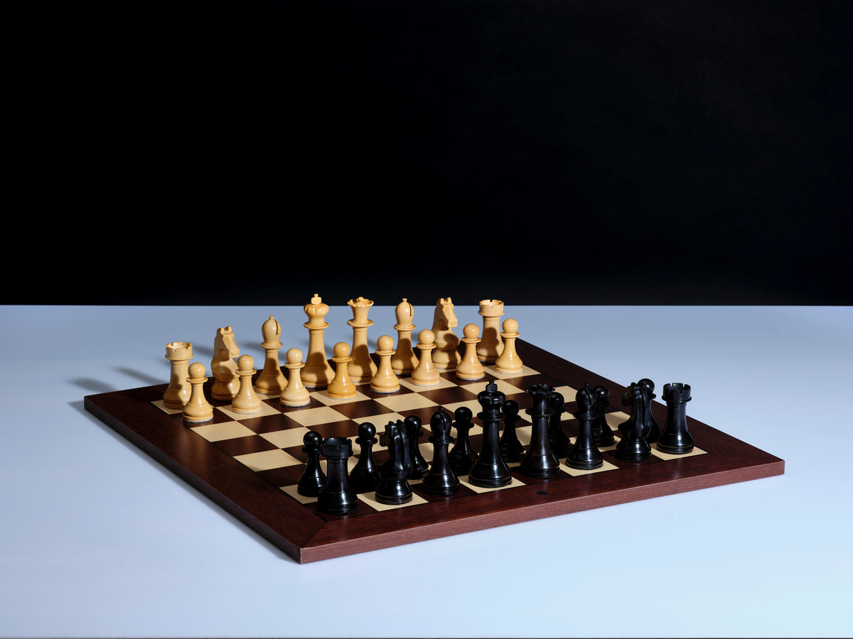 Ensemble de championnat du monde d'échecs (édition palissandre)