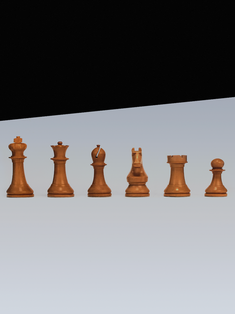 Single Piece (Replacement) for the Official World Chess Pieces